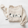 Ghost Holding Black Cat Halloween Owners Fall - Adult & Kids T-Shirts, Sweatshirts & Hoodies apparel design preview 1