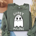 Ghost Malone Halloween Cute Sweat Funny - Adult & Kids T-Shirts, Sweatshirts & Hoodies apparel design preview 1