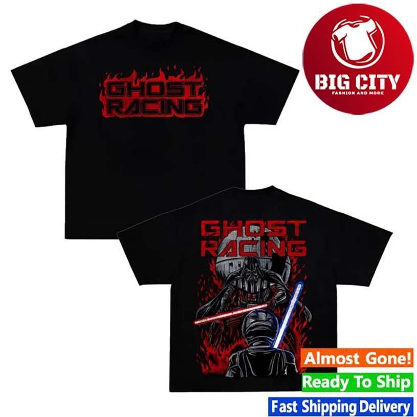 Ghost Racing Darth Vadar Two Sided - Adult & Kids T-Shirts, Sweatshirts & Hoodies apparel design preview 1