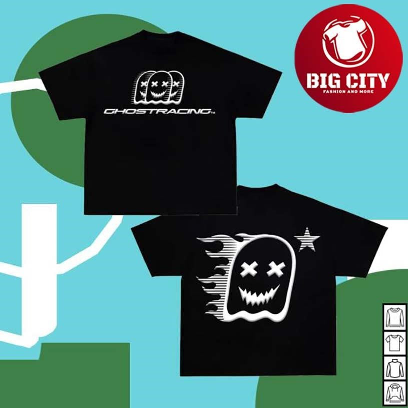 Ghost Racing Starboy Two Sided - Adult & Kids T-Shirts, Sweatshirts & Hoodies apparel design preview 1