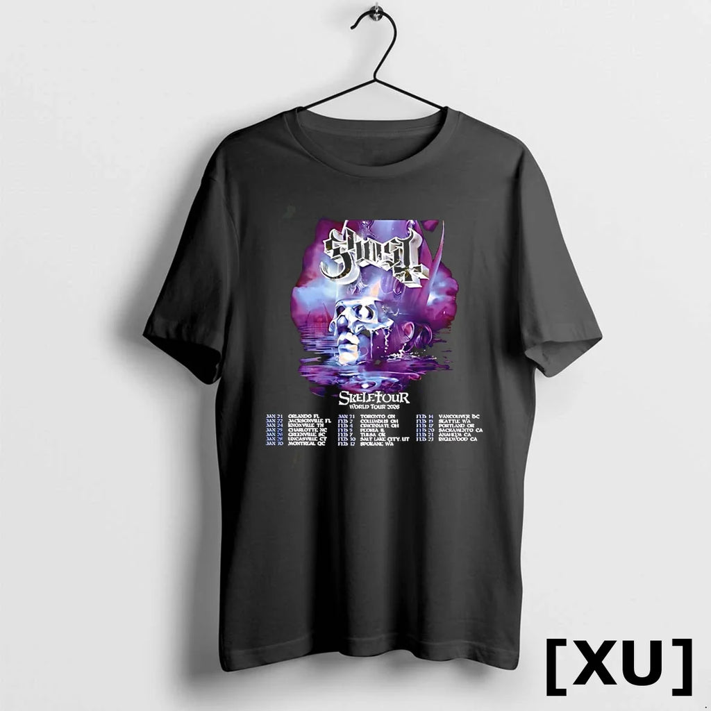 Ghost Skeletour World Tour 2026 Sweater - Adult & Kids T-Shirts, Sweatshirts & Hoodies apparel design preview 1