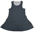 Ghost Wall Charcoal Blue Sleeveless Dress - Adult & Kids T-Shirts, Sweatshirts & Hoodies apparel design preview 1