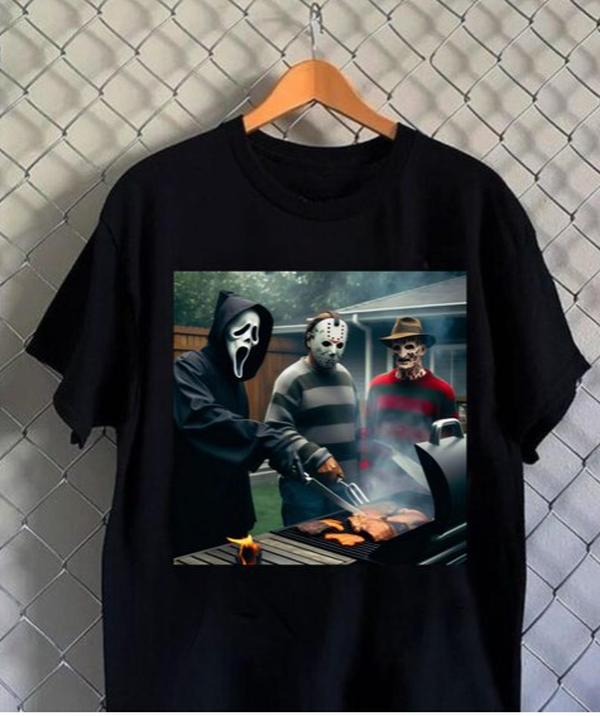 Ghost Face Scream Michael Meyers Freddy Kreuger - Adult & Kids T-Shirts, Sweatshirts & Hoodies apparel design preview 1