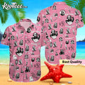 Ghostface Cute Hawaiian And Shorts - Adult & Kids T-Shirts, Sweatshirts & Hoodies apparel design preview 1