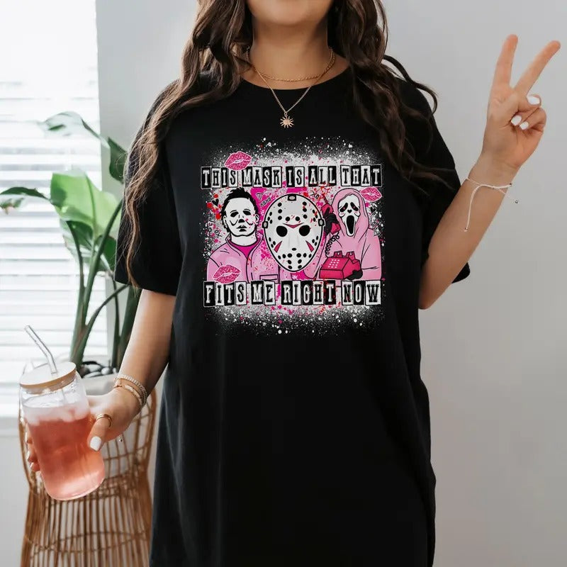 Ghostface This Mask Is All That Fits Me Right Now - Adult & Kids T-Shirts, Sweatshirts & Hoodies apparel design preview 1
