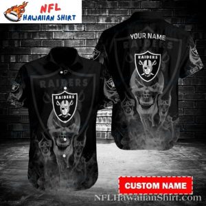 Ghostly Raiders Smoke Trail Personalized Hawaiian - Adult & Kids T-Shirts, Sweatshirts & Hoodies apparel design preview 1