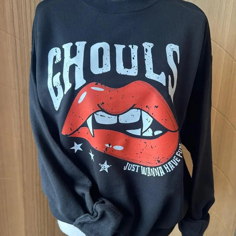 Ghouls Just Wanna Have Fun Halloween Fit - Adult & Kids T-Shirts, Sweatshirts & Hoodies apparel design preview 1