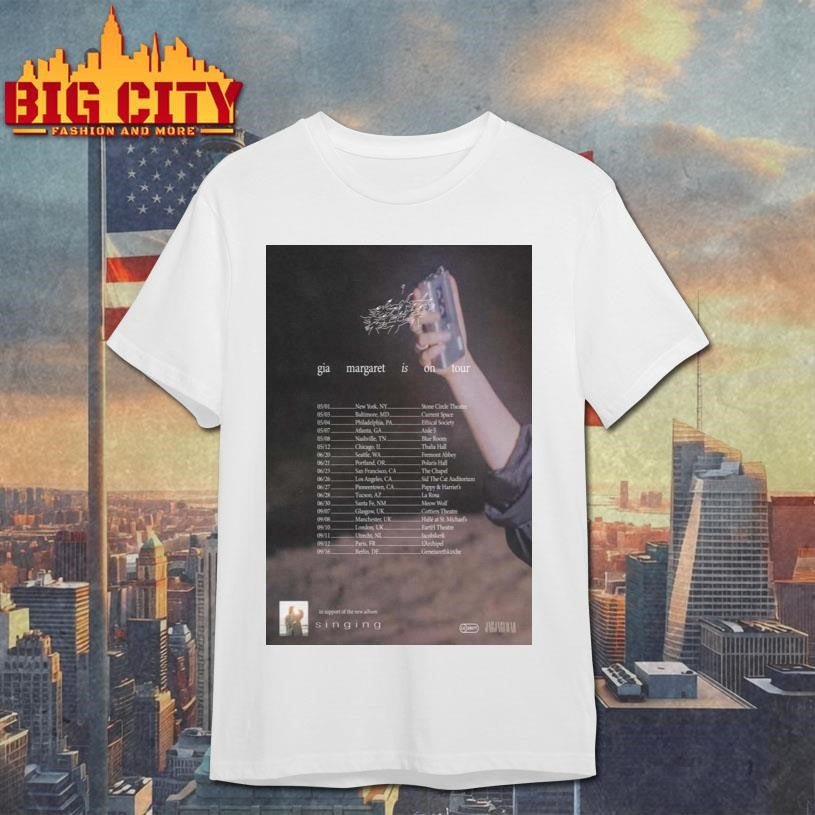 Gia Margaret Fall Tour 2026 Poster - Adult & Kids T-Shirts, Sweatshirts & Hoodies apparel design preview 1