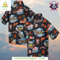 MLB Hawaiian Giants Bay Harbor Orange Sunset Baseball - Adult & Kids T-Shirts, Sweatshirts & Hoodies apparel design preview 1