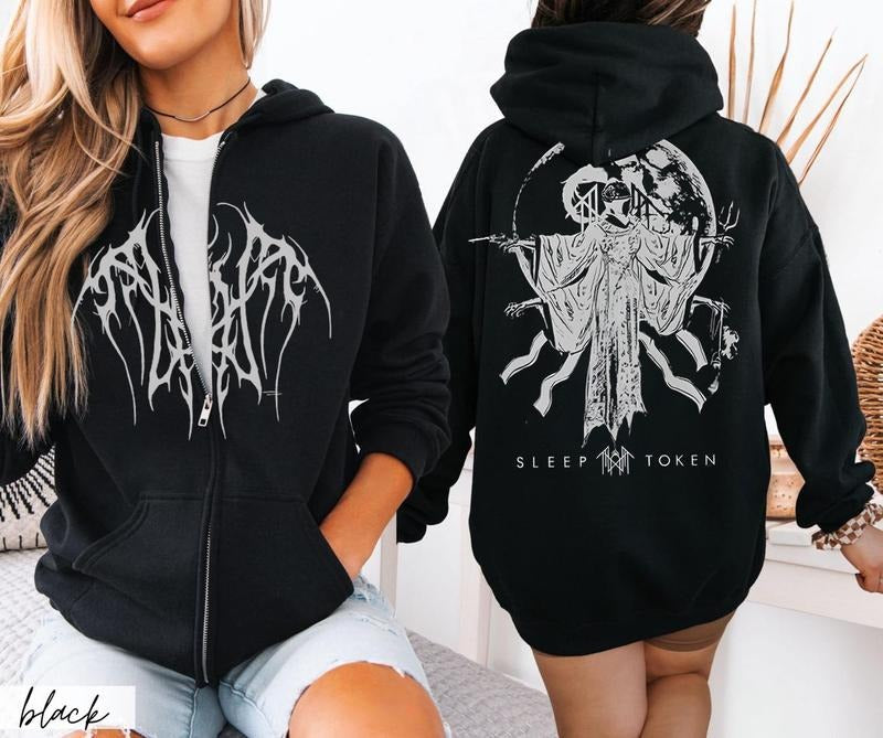 Sleep Token ZIP Fans Womenswear - Adult & Kids T-Shirts, Sweatshirts & Hoodies apparel design preview 1