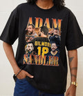 Gilmore Ad4m Sandl4r Happy 4dam Fan Classic Cotton - Adult & Kids T-Shirts, Sweatshirts & Hoodies apparel design preview 1