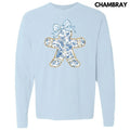Gingerbread Chinoiserie Comfort Colors 'NLB' - Adult & Kids T-Shirts, Sweatshirts & Hoodies apparel design preview 1
