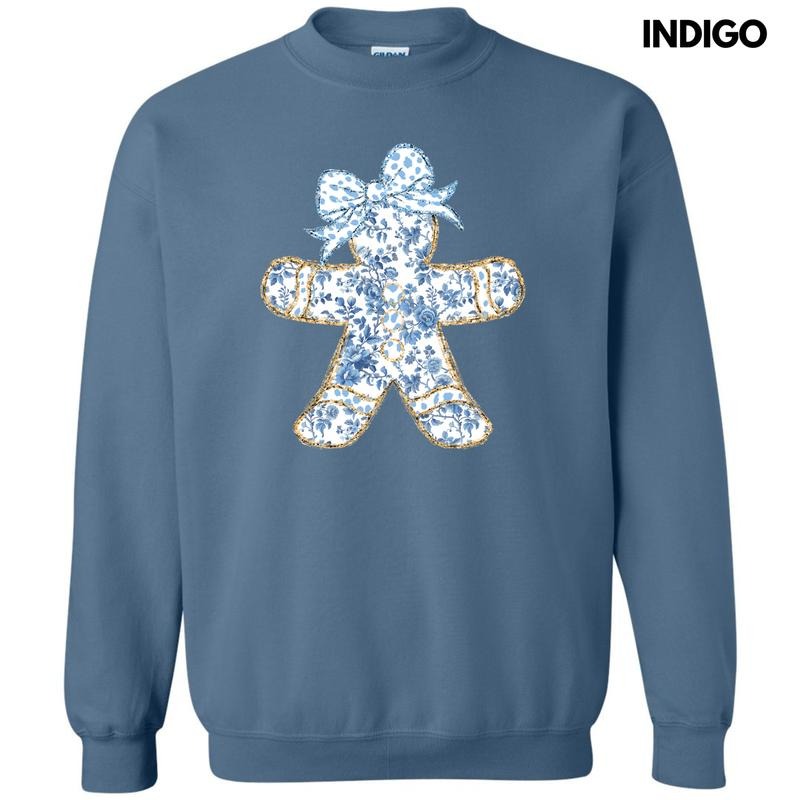 Gingerbread Chinoiserie 'NLB' - Adult & Kids T-Shirts, Sweatshirts & Hoodies apparel design preview 1