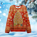 Gingerbread Christmas Tree Ugly Christmas Sweater - Holiday Gift product image