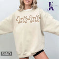 Gingerbread Comfort Color Cute Merry Man Winter Baker - Adult & Kids T-Shirts, Sweatshirts & Hoodies apparel design preview 1