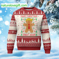 Gingerbread Trump Make Christmas Great Again Ugly Christmas Sweater - Holiday Gift product image