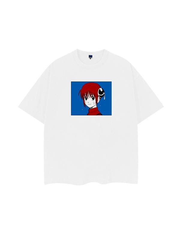 Gintama "Kagura" Vintage Anime 100% Cotton Original - Adult & Kids T-Shirts, Sweatshirts & Hoodies apparel design preview 1