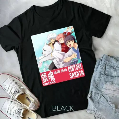 Gintoki Sakata Gintama Shirogane No Tamashii Hen - Adult & Kids T-Shirts, Sweatshirts & Hoodies apparel design preview 1