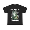 "Girl Hold My Earrings" Funny Protes - Adult & Kids T-Shirts, Sweatshirts & Hoodies apparel design preview 1