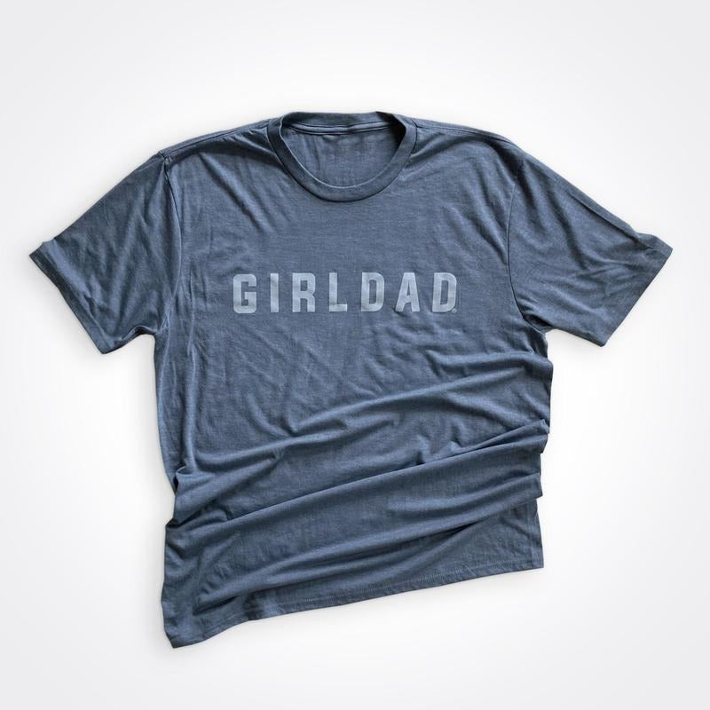 Girldad Flint Blue Girl Dad TK43GN - Adult & Kids T-Shirts, Sweatshirts & Hoodies apparel design preview 1