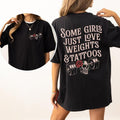 Who Love Weights Tattoos Comfort Colors Weightlifting - Adult & Kids T-Shirts, Sweatshirts & Hoodies apparel design preview 1