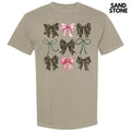 Girly Camo Bow Collage Comfort Colors 'NLB' - Adult & Kids T-Shirts, Sweatshirts & Hoodies apparel design preview 1