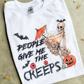 Give Me Creeps Top - Adult & Kids T-Shirts, Sweatshirts & Hoodies apparel design preview 1