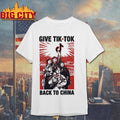 Give Tik Tok Back To China DS2 - Adult & Kids T-Shirts, Sweatshirts & Hoodies apparel design preview 1