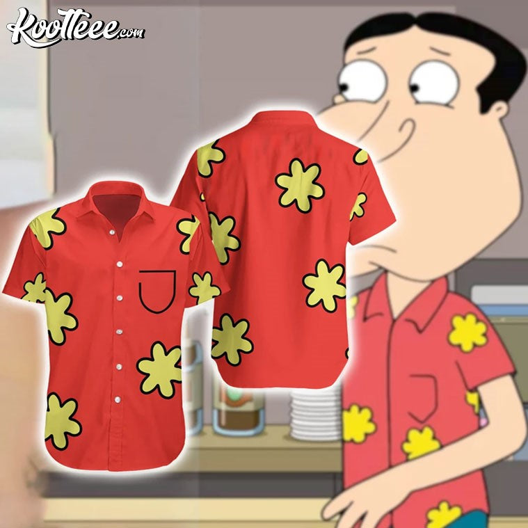Glenn Quagmire Family Guy Hawaiian - Adult & Kids T-Shirts, Sweatshirts & Hoodies apparel design preview 1