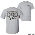 Glitter Dirt Dad Camo Leopard Print Relaxed Fit Short - Adult & Kids T-Shirts, Sweatshirts & Hoodies apparel design preview 1