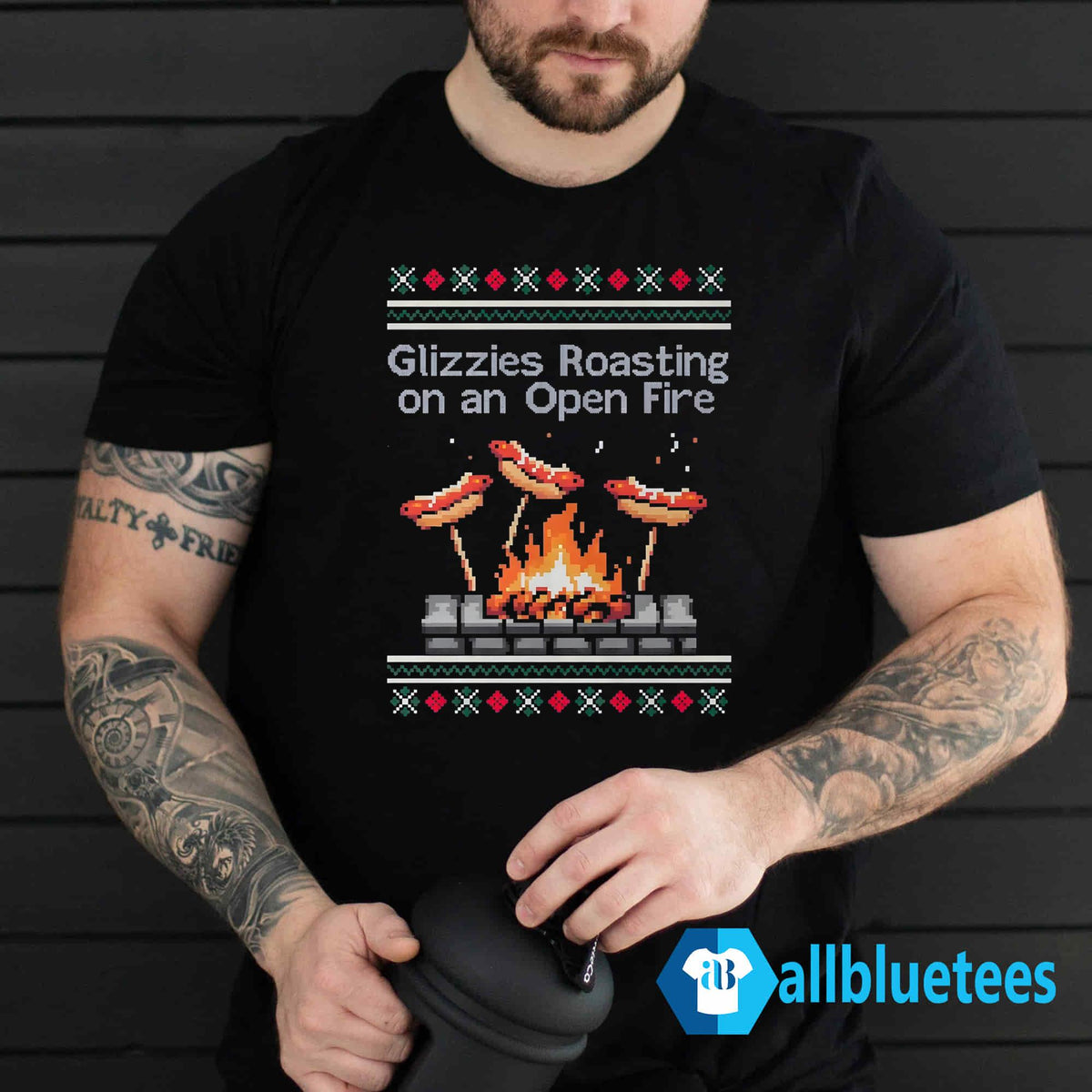 Glizzies Roasting Tacky Christmas Sweater - Holiday Gift product image 2