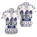 Gnomes Minnesota Twins 3D Hawaiian - Adult & Kids T-Shirts, Sweatshirts & Hoodies apparel design preview 1