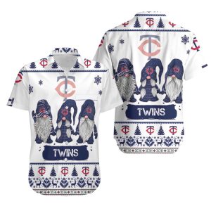 Gnomes Minnesota Twins 3D Hawaiian - Adult & Kids T-Shirts, Sweatshirts & Hoodies apparel design preview 1