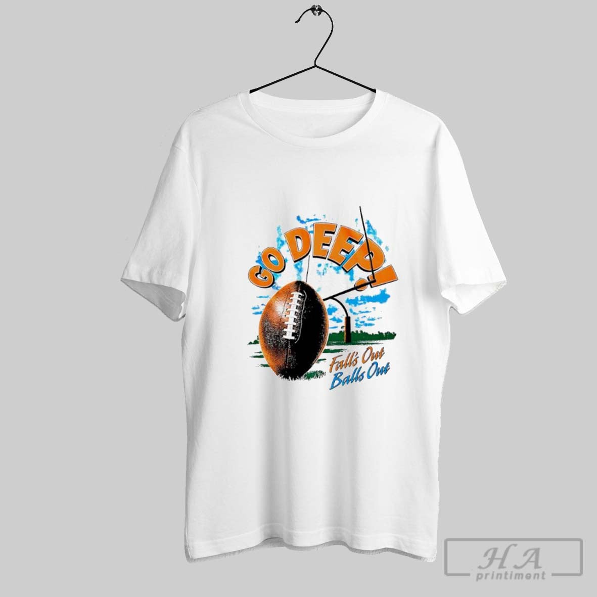 Go Deep Falls Out Balls - Adult & Kids T-Shirts, Sweatshirts & Hoodies apparel design preview 1