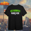 Go Hawks Fuck Ice - Adult & Kids T-Shirts, Sweatshirts & Hoodies apparel design preview 1