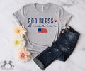 God Bless America 4th July Independence Day Memorial - Adult & Kids T-Shirts, Sweatshirts & Hoodies apparel design preview 1