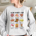 God Says I Am Mexican All Want Is Pan Dulce Feliz - Adult & Kids T-Shirts, Sweatshirts & Hoodies apparel design preview 1