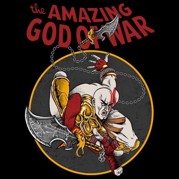 God Of War 3 - Adult & Kids T-Shirts, Sweatshirts & Hoodies apparel design preview 1