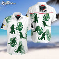 Godzilla Summer Beach Hawaiian - Adult & Kids T-Shirts, Sweatshirts & Hoodies apparel design preview 1