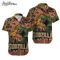 Godzilla vs Mothra And Ghidorah Hawaiian - Adult & Kids T-Shirts, Sweatshirts & Hoodies apparel design preview 1