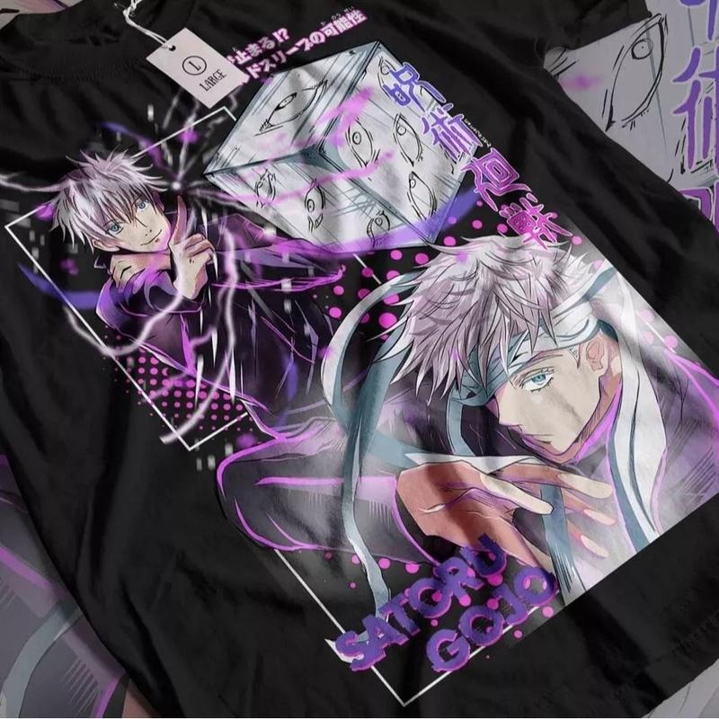 Gojo Satoru Megumi Itadori Yuji Jujutsu Kaisen Sukuna - Adult & Kids T-Shirts, Sweatshirts & Hoodies apparel design preview 1