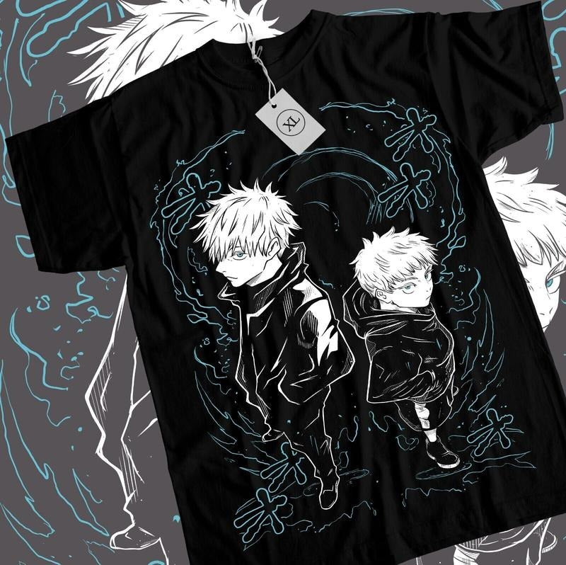 Gojo S 4XL Satoru Megumi Jujutsu Kaisen Yuji Sukuna - Adult & Kids T-Shirts, Sweatshirts & Hoodies apparel design preview 1