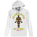 Gold'S Gym Hooded White - Adult & Kids T-Shirts, Sweatshirts & Hoodies apparel design preview 1