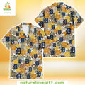 Detroit Tigers Hawaiian Golden Blossom MLB Baseball - Adult & Kids T-Shirts, Sweatshirts & Hoodies apparel design preview 1