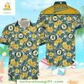 MLB Oakland Athletics Hawaiian Golden Hibiscus Floral - Adult & Kids T-Shirts, Sweatshirts & Hoodies apparel design preview 1