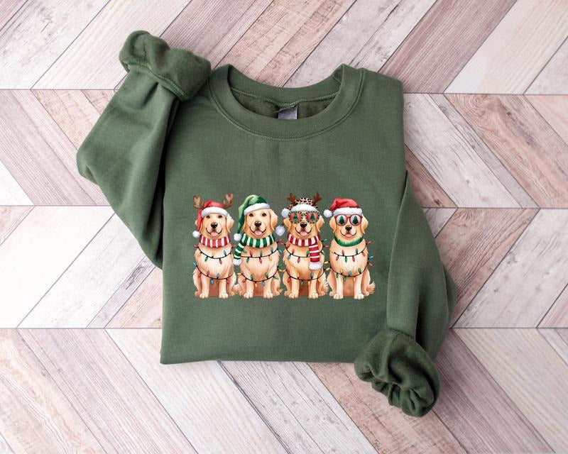 Golden Retriever Dog Mom Lover Unique - Adult & Kids T-Shirts, Sweatshirts & Hoodies apparel design preview 1