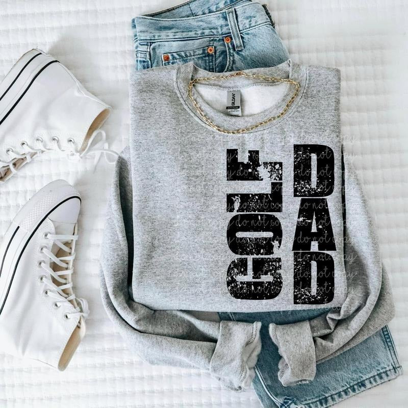 Golf Dad DTF Transfers THIS IS NOT - Adult & Kids T-Shirts, Sweatshirts & Hoodies apparel design preview 1