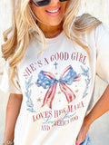 Good Girl Top - Adult & Kids T-Shirts, Sweatshirts & Hoodies apparel design preview 1