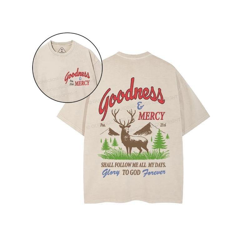 Goodness Mercy 2 Sided Comfy Printed Pure Cotton - Adult & Kids T-Shirts, Sweatshirts & Hoodies apparel design preview 1