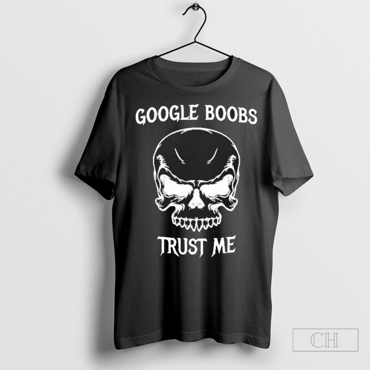 Google Boobs Trust Me - Adult & Kids T-Shirts, Sweatshirts & Hoodies apparel design preview 1